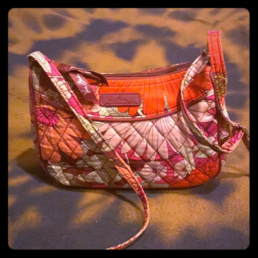 Vera Bradley floral little crossbody bag *retired*